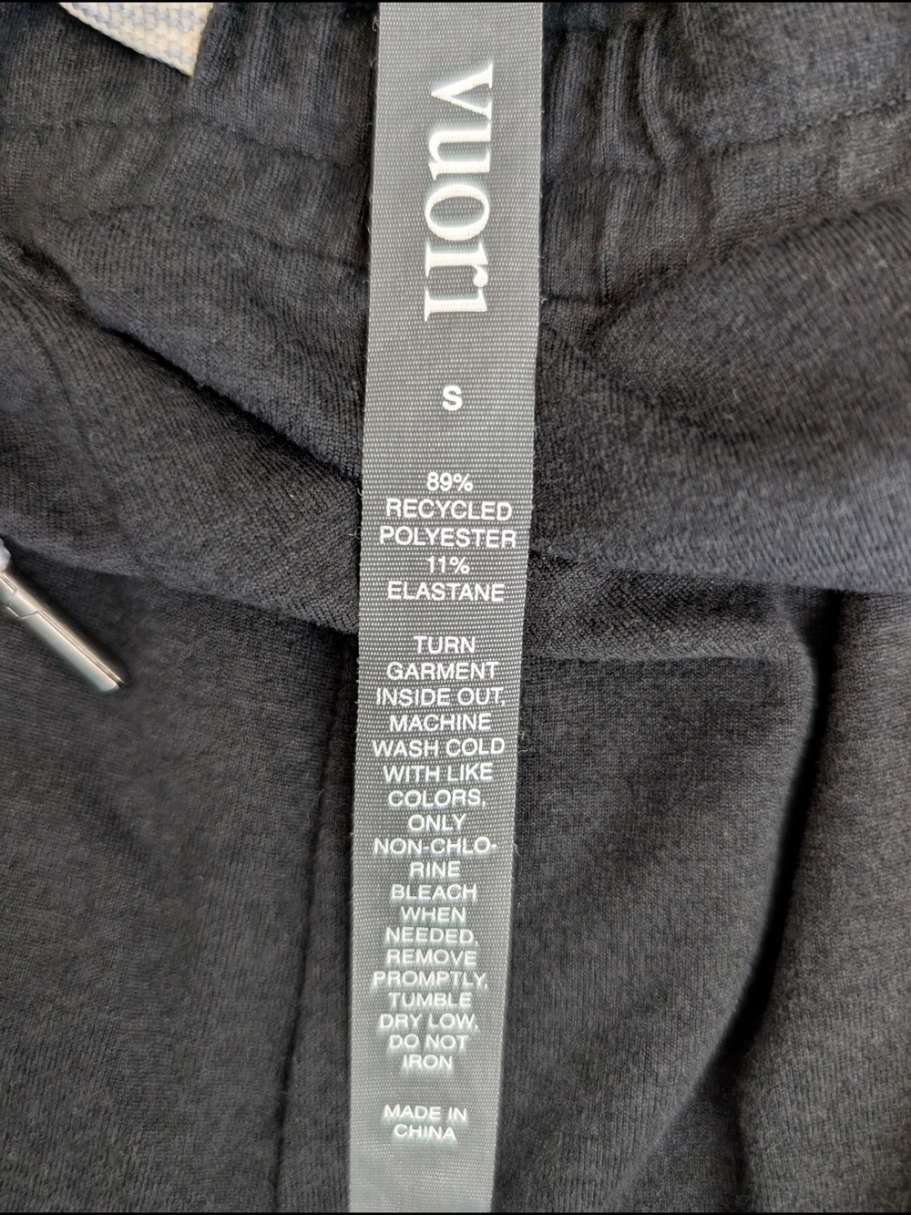 Vuori Womens Small Halo Essential Wide Leg Pants Black Athleisure Activewear - Picture 7 of 8